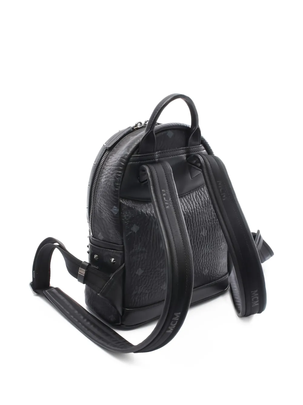  Mcm Pre-owned 2000s Studded Backpack - Black 