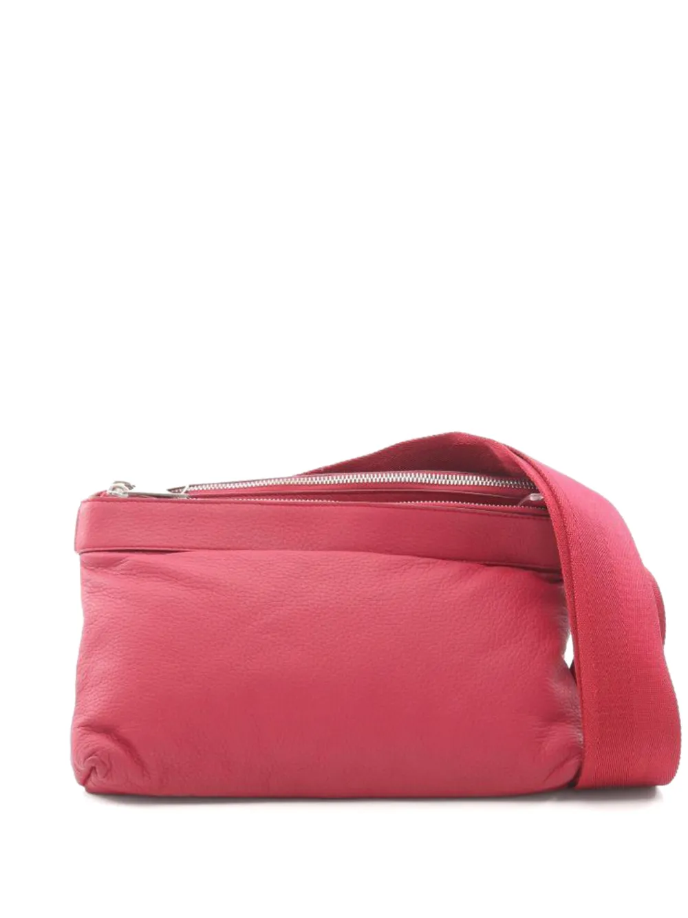 Bottega Veneta Pre-Owned 2010s leather shoulder bag - Rosso