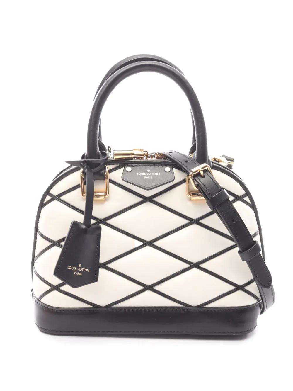 Louis Vuitton Pre-Owned 2021-2026 Alma Malletage BB satchel - Bianco