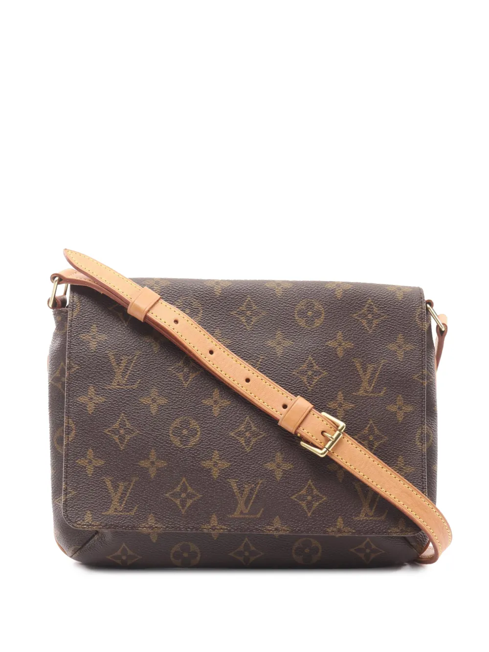 Louis Vuitton Pre-Owned 2001 Monogram Musette Tango Short Strap crossbody bag - Marrone