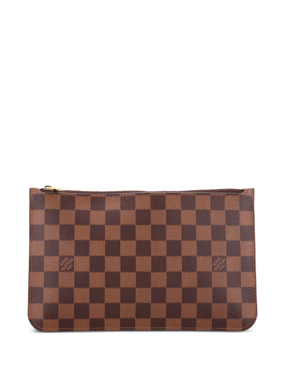 Louis Vuitton Pre-Owned Neverfull Pochette Damier Large pouch - Marrone