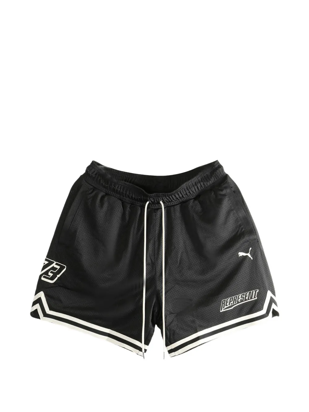 PUMA x Represent striped shorts - Nero