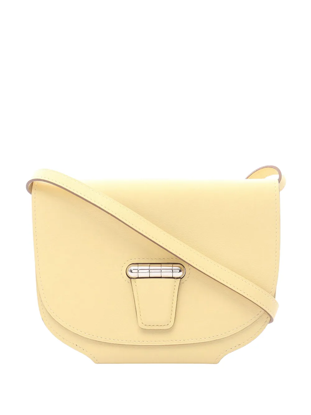 Hermès Pre-Owned 2016 Swift Mini Convoyeur crossbody bag - Giallo