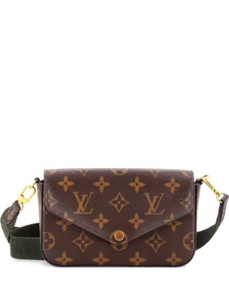 Louis Vuitton Pre-Owned Felicie Strap & Go Handbag Monogram Canvas