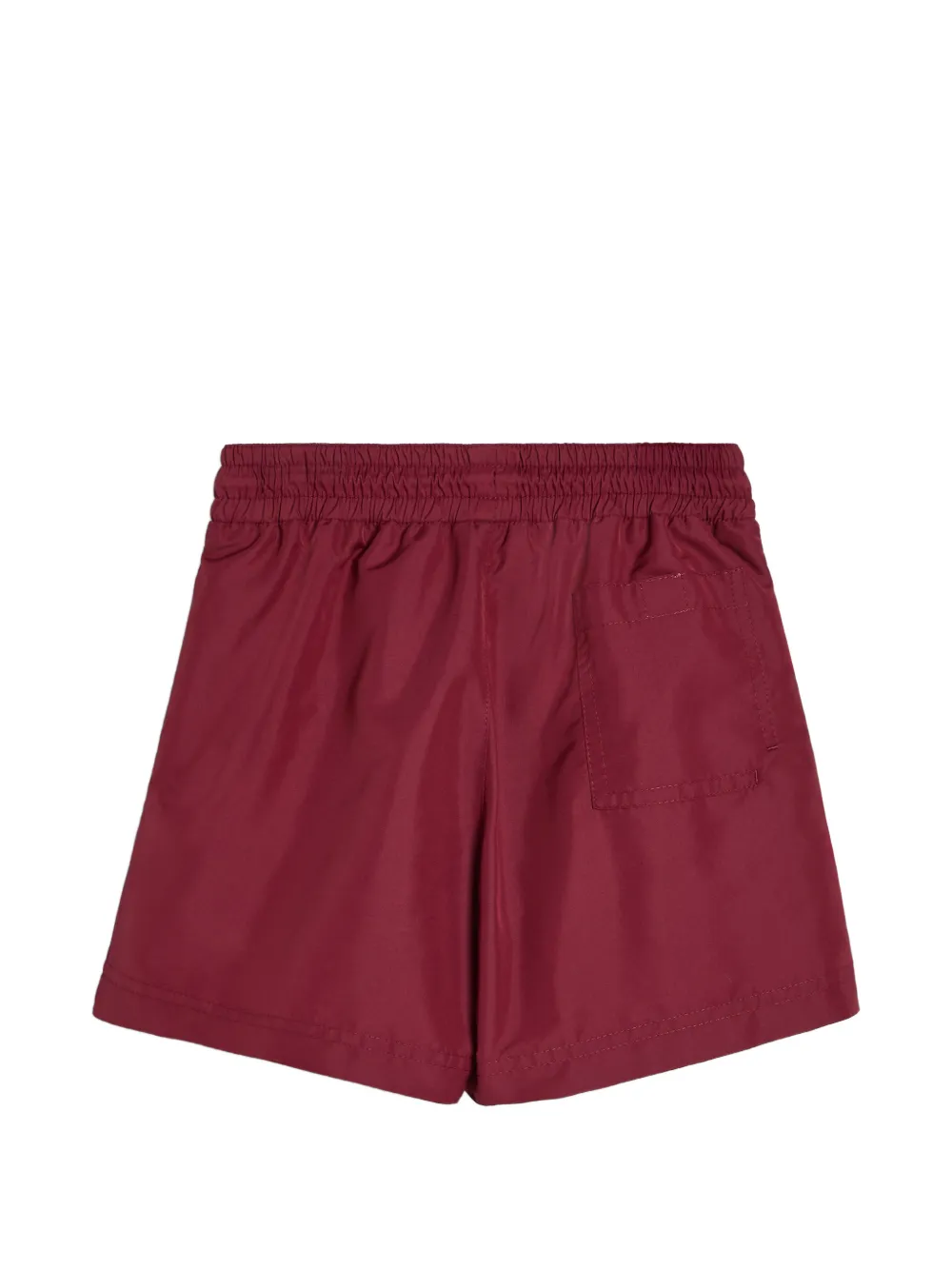Brunello Cucinelli Kids Nylon zwembroek met logo Rood