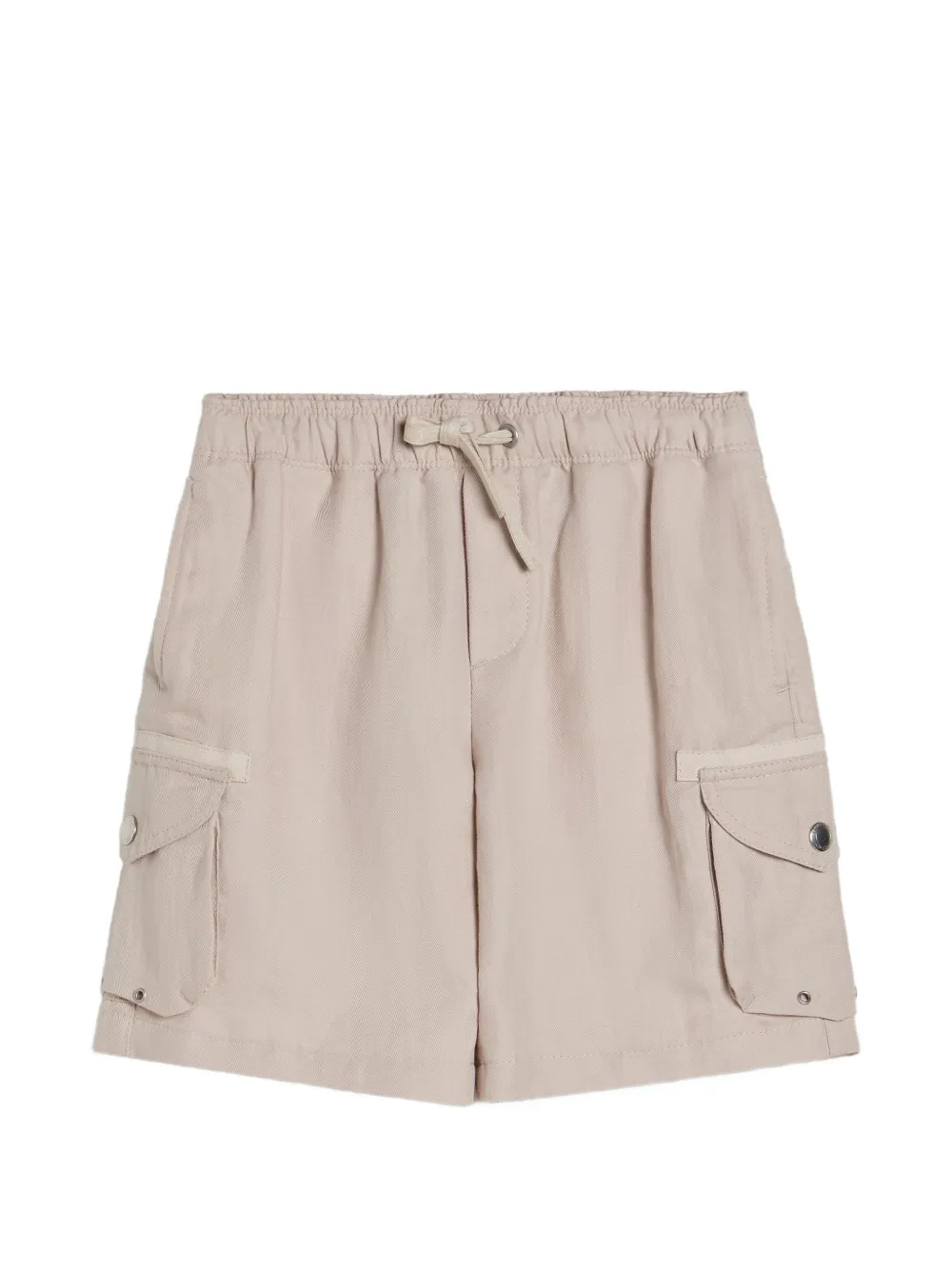 Brunello Cucinelli Kids drawstring cargo shorts - Toni neutri