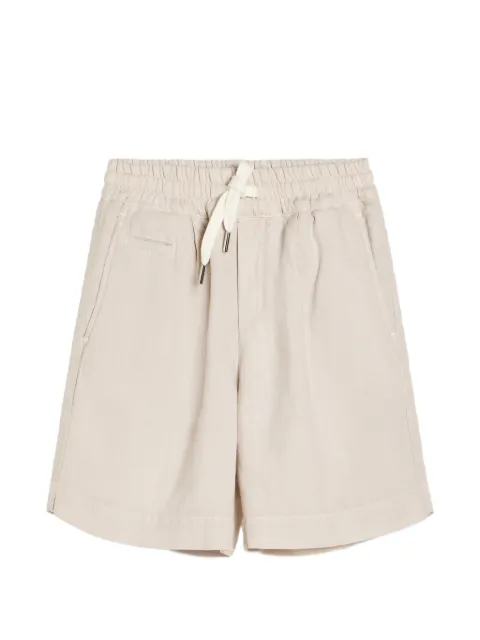 Brunello Cucinelli Kids shorts con diseño teñido y cordones