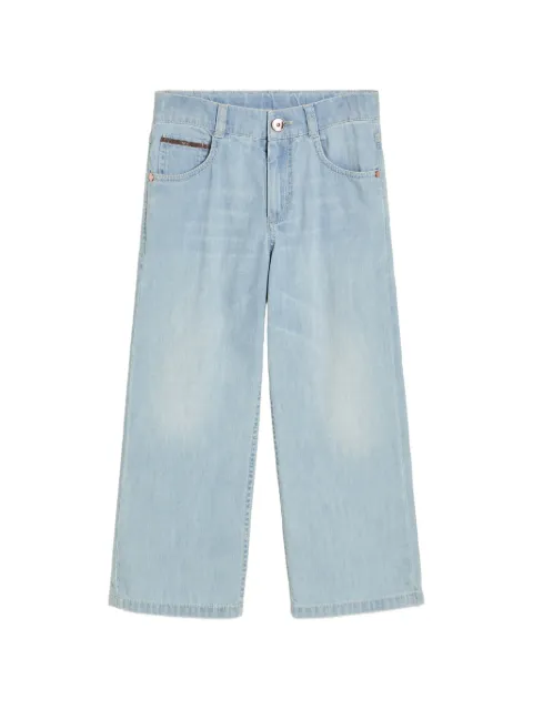 Brunello Cucinelli Kids モニーレディテール ジーンズ