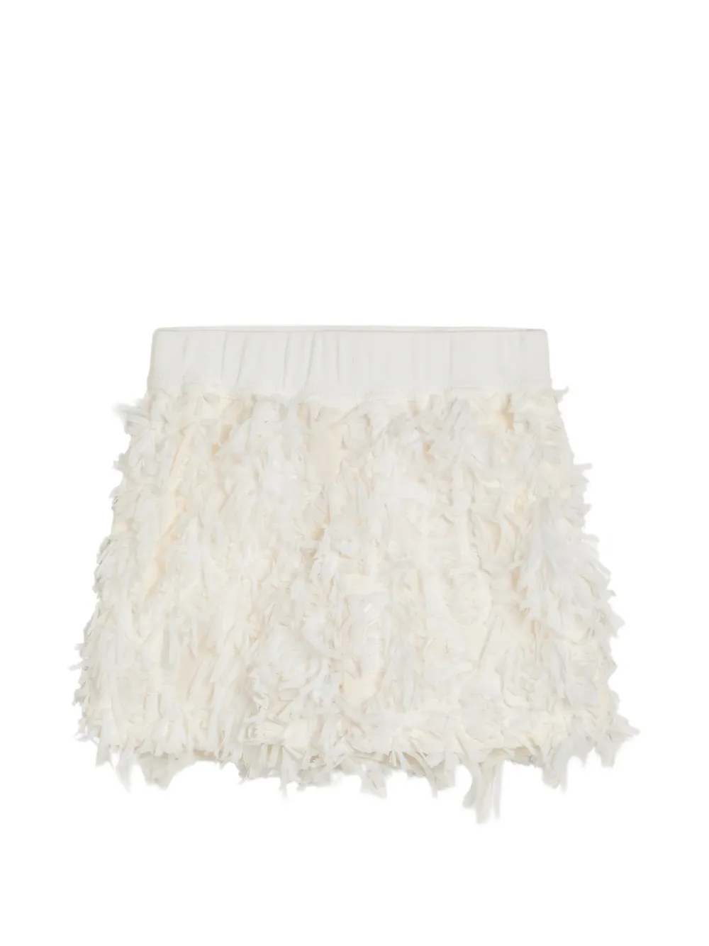 Brunello Cucinelli Kids fuzzy shorts - Toni neutri