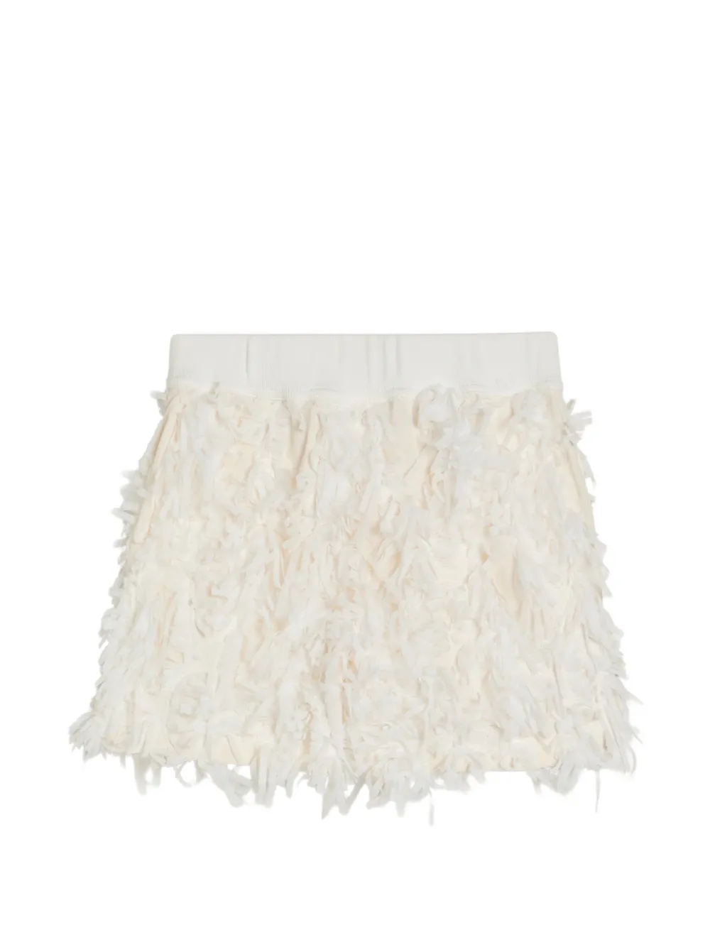  Brunello Cucinelli Kids Fuzzy Shorts - Neutrals 