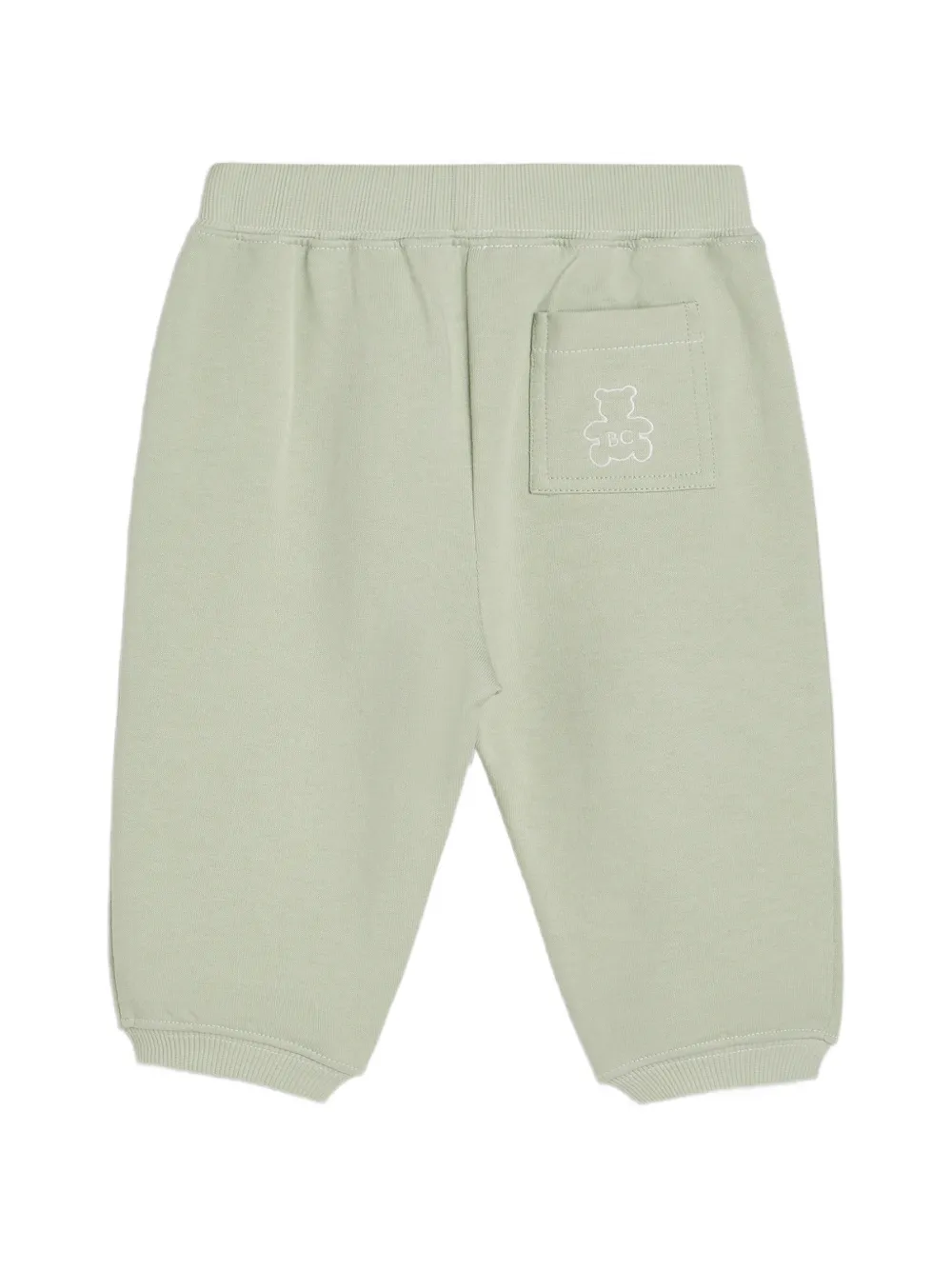Brunello Cucinelli Kids Baby Bernie katoenen badstof broek Groen