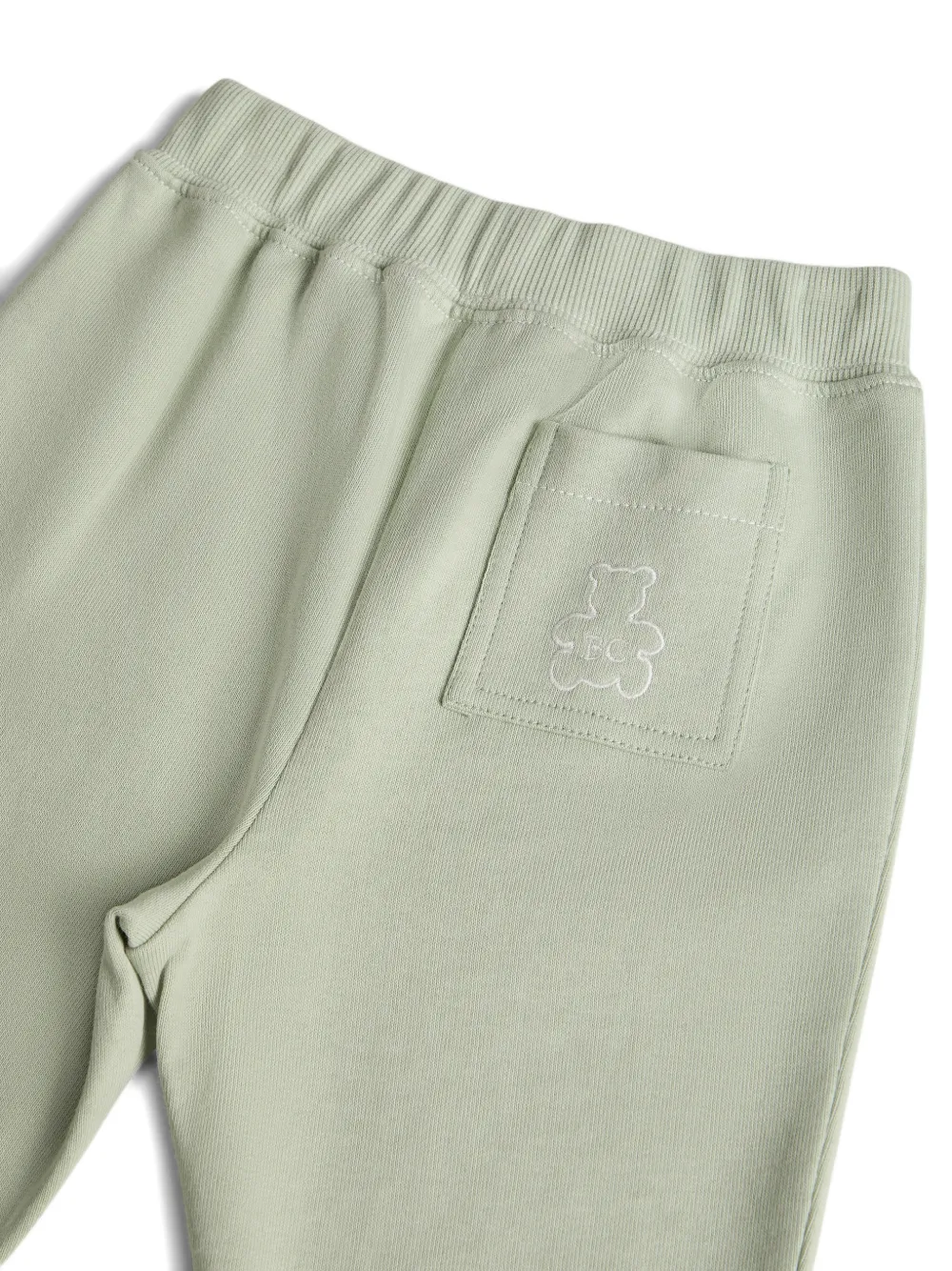 Brunello Cucinelli Kids Baby Bernie katoenen badstof broek Groen