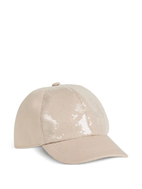 Brunello Cucinelli Kids casquette brodée de sequins