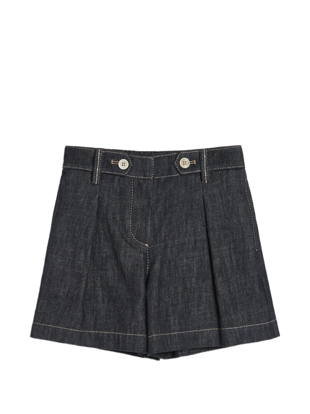 Brunello Cucinelli Kids Shorts denim - Blu