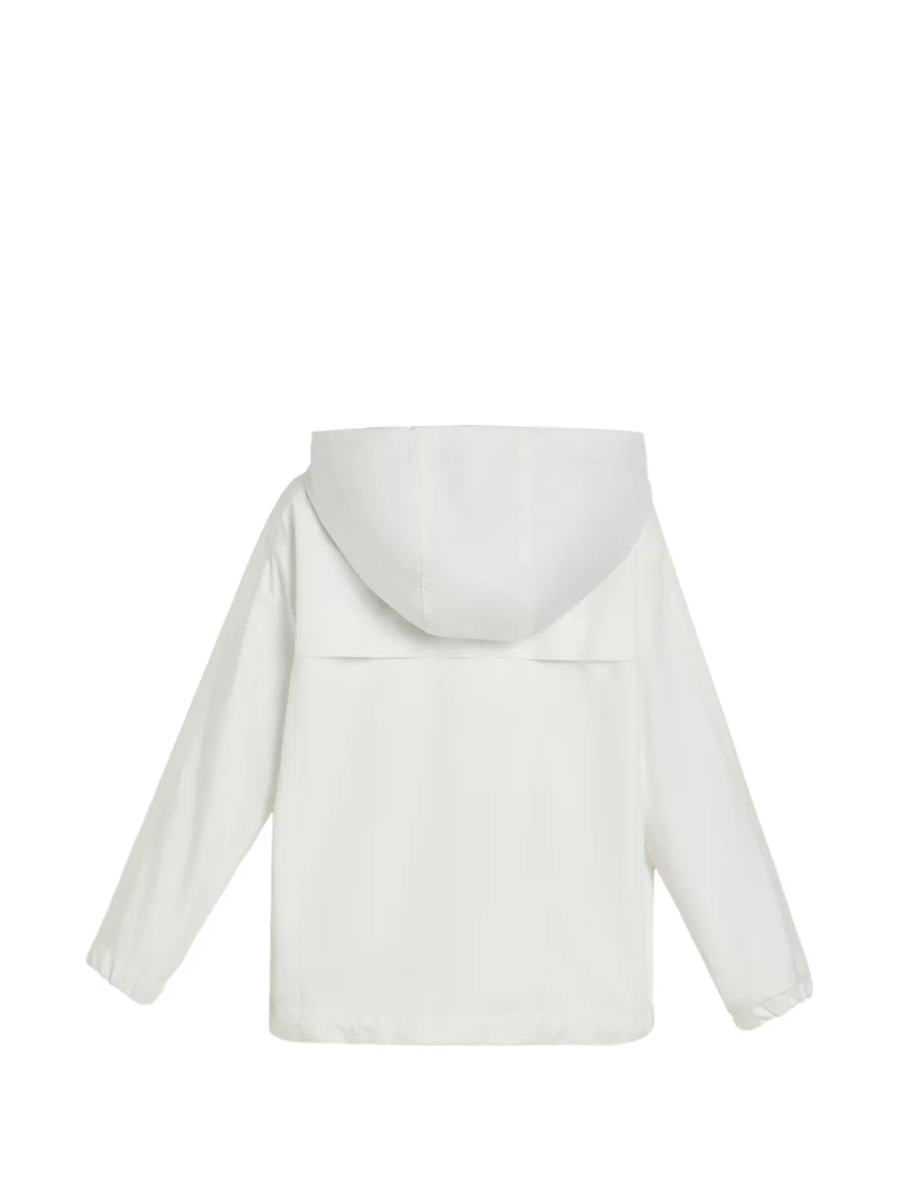 Brunello Cucinelli Kids Jas met capuchon Wit