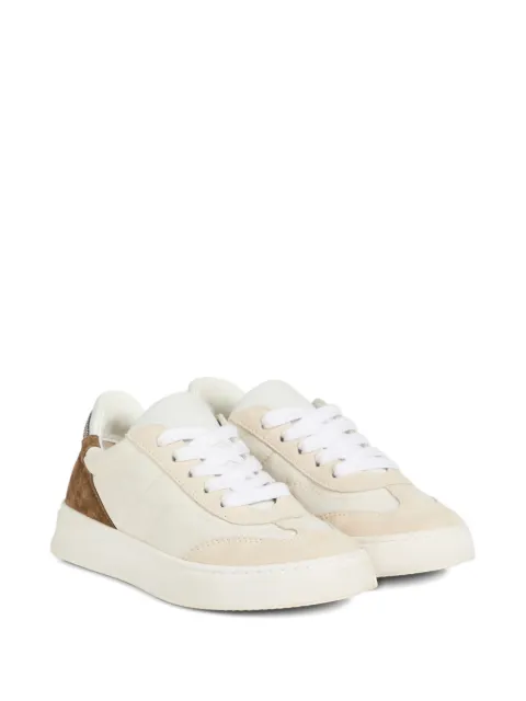 Brunello Cucinelli Kids suede Monili sneakers
