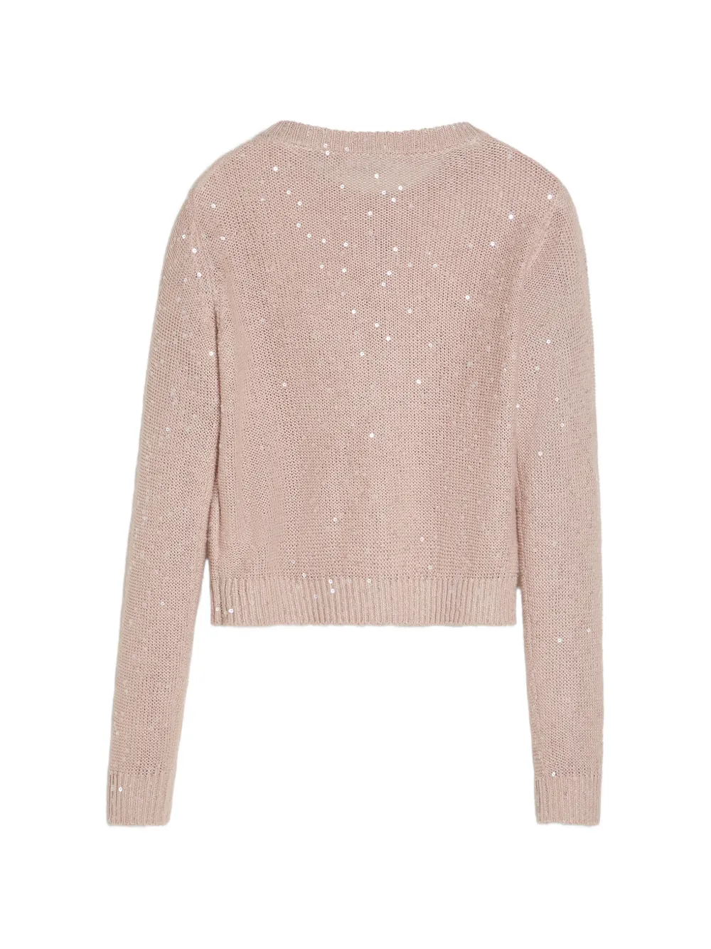  Brunello Cucinelli Kids Sequin Cardigan - Neutrals 