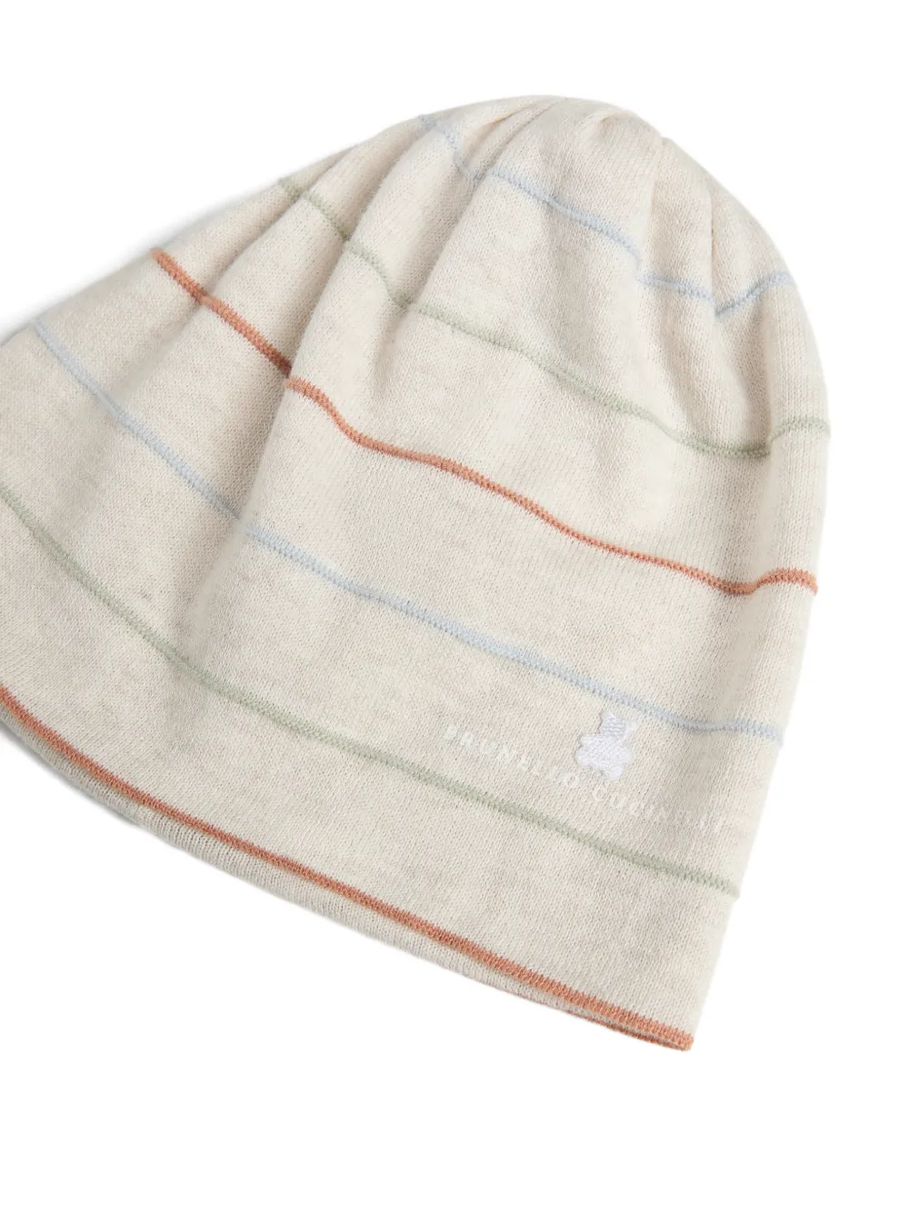 Striped Cotton Lightweight Knit Baby Bernie Beanie