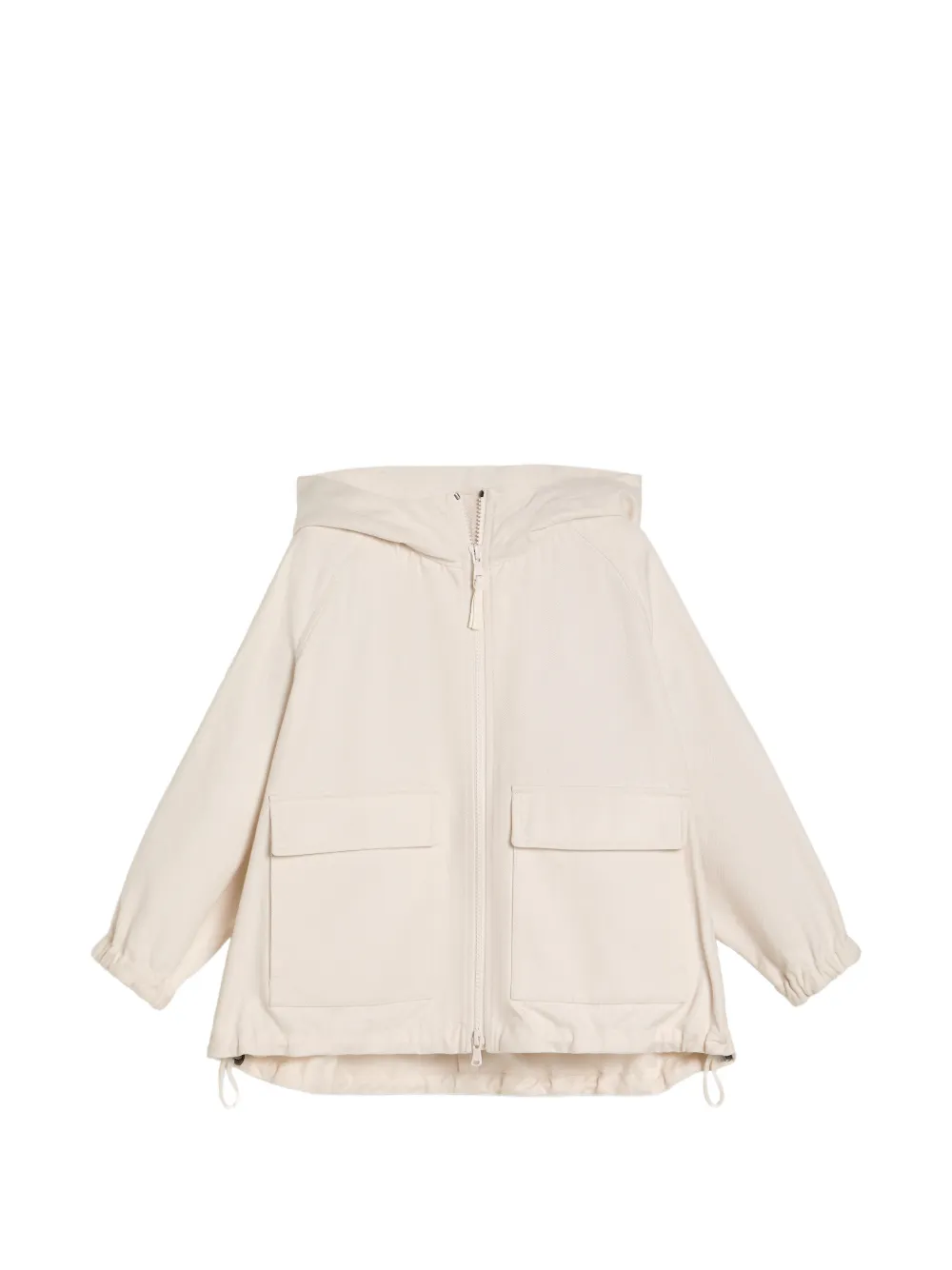 Brunello Cucinelli Kids hooded pocket jacket - Rosa