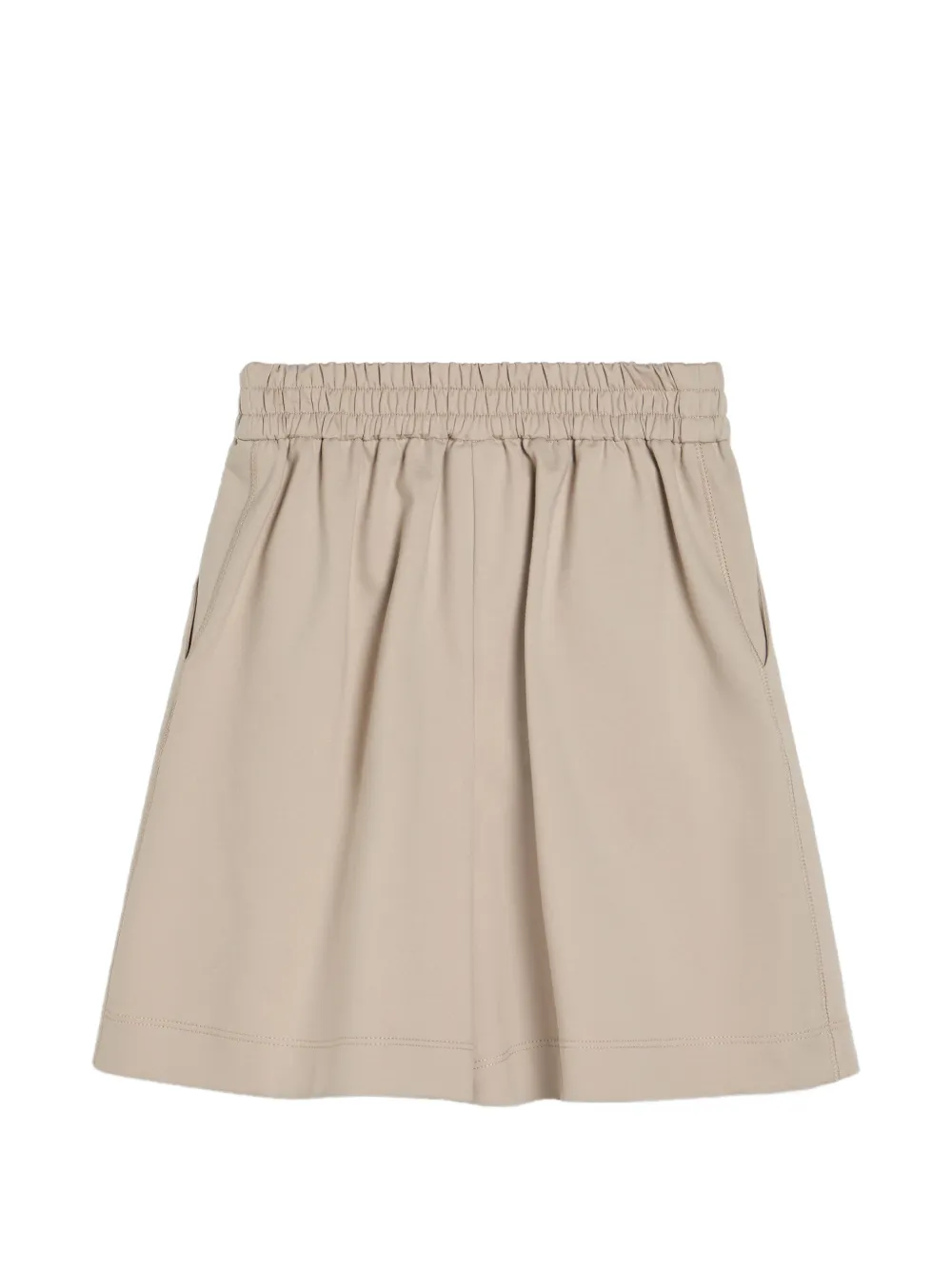  Brunello Cucinelli Kids Interlock Bermuda Shorts - Neutrals 