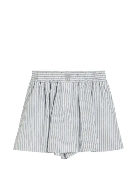 Brunello Cucinelli Kids striped flared skorts
