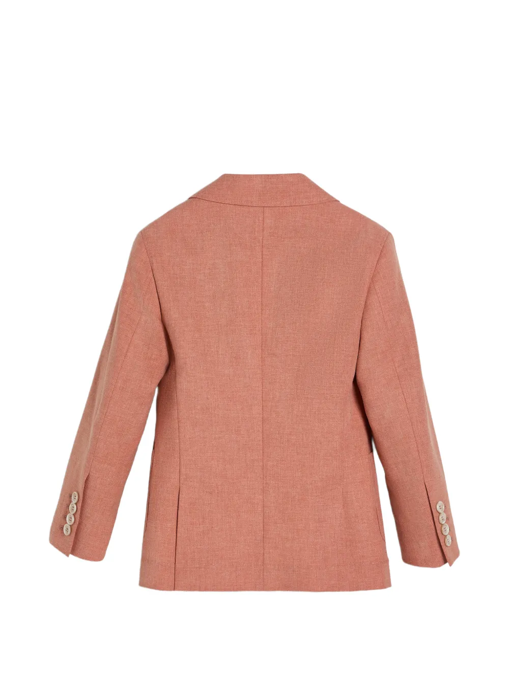 Brunello Cucinelli Kids Mouliné blazer Oranje
