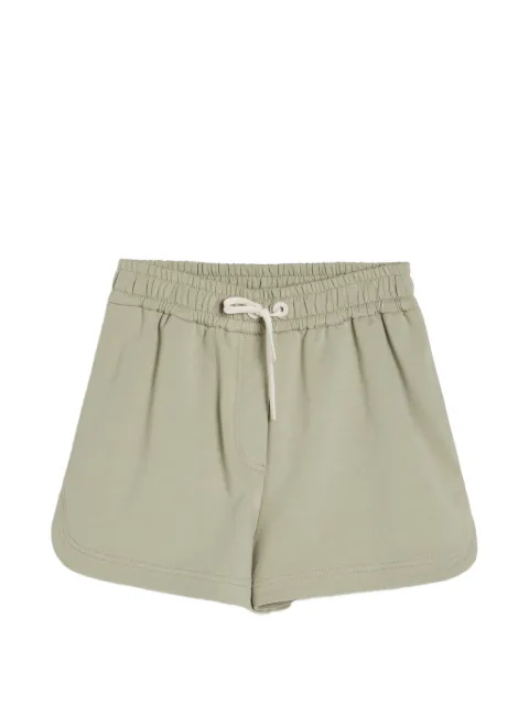 Brunello Cucinelli Kids shorts con cordones en la pretina