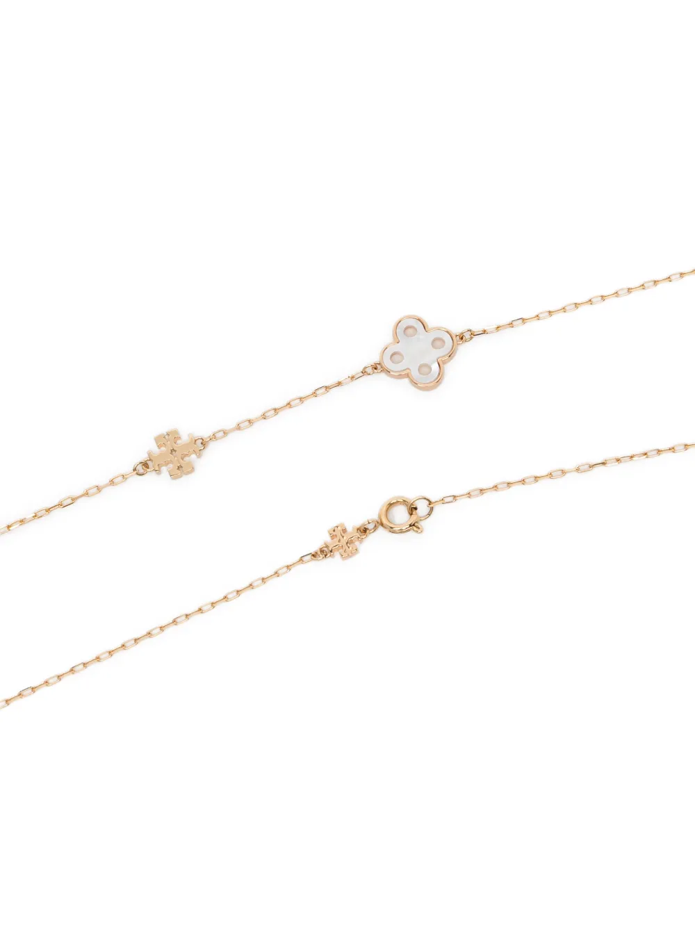  Tory Burch Forget Me Not Necklace - Gold 
