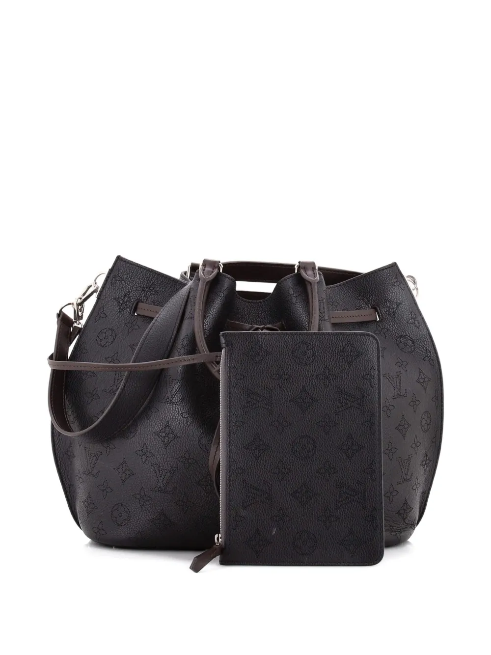 Louis Vuitton Pre-Owned Girolata Handbag Mahina Leather tote bag - Schwarz