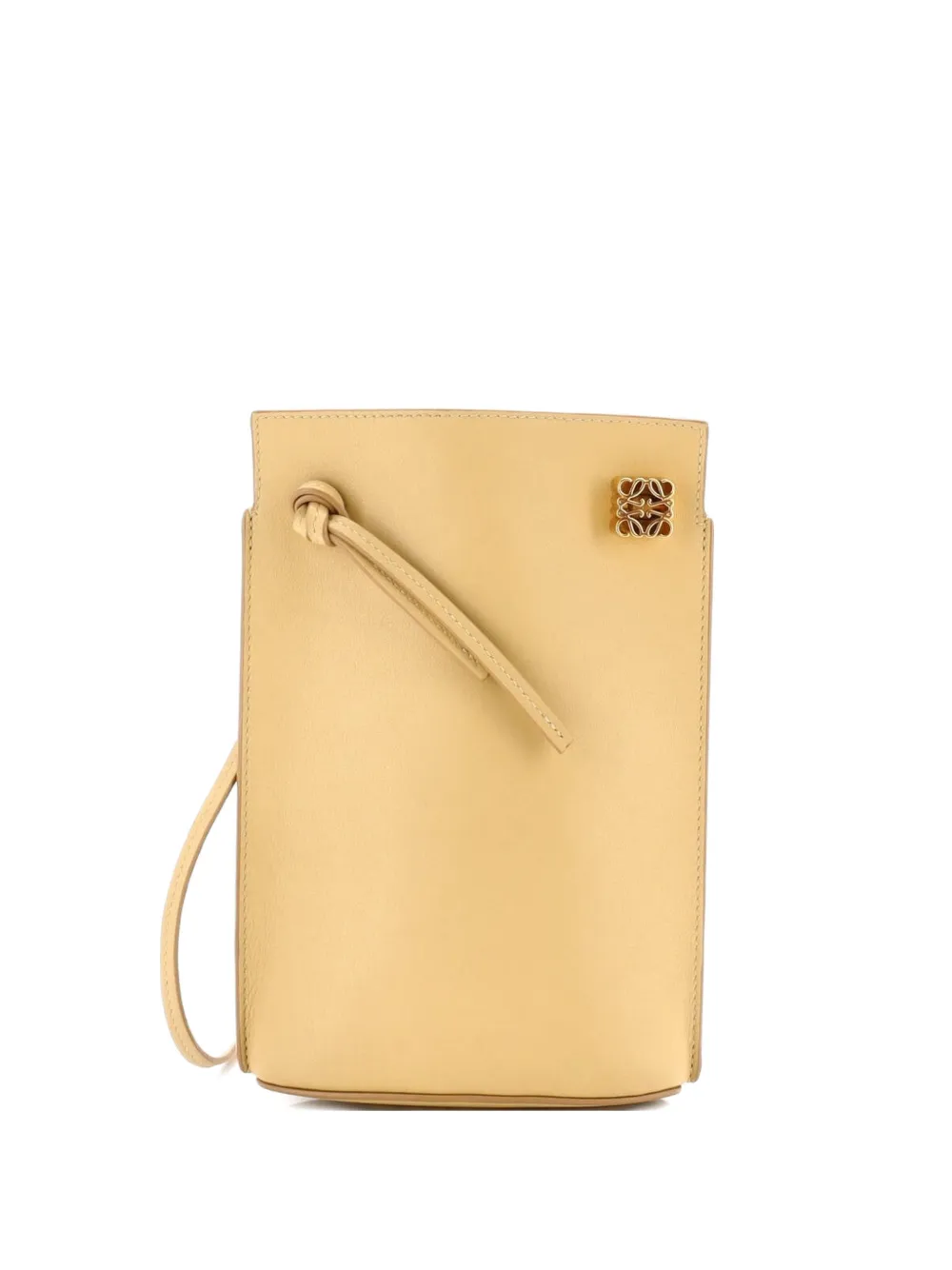 Loewe Pre-Owned Dice Pocket Leather crossbody bag - Toni neutri