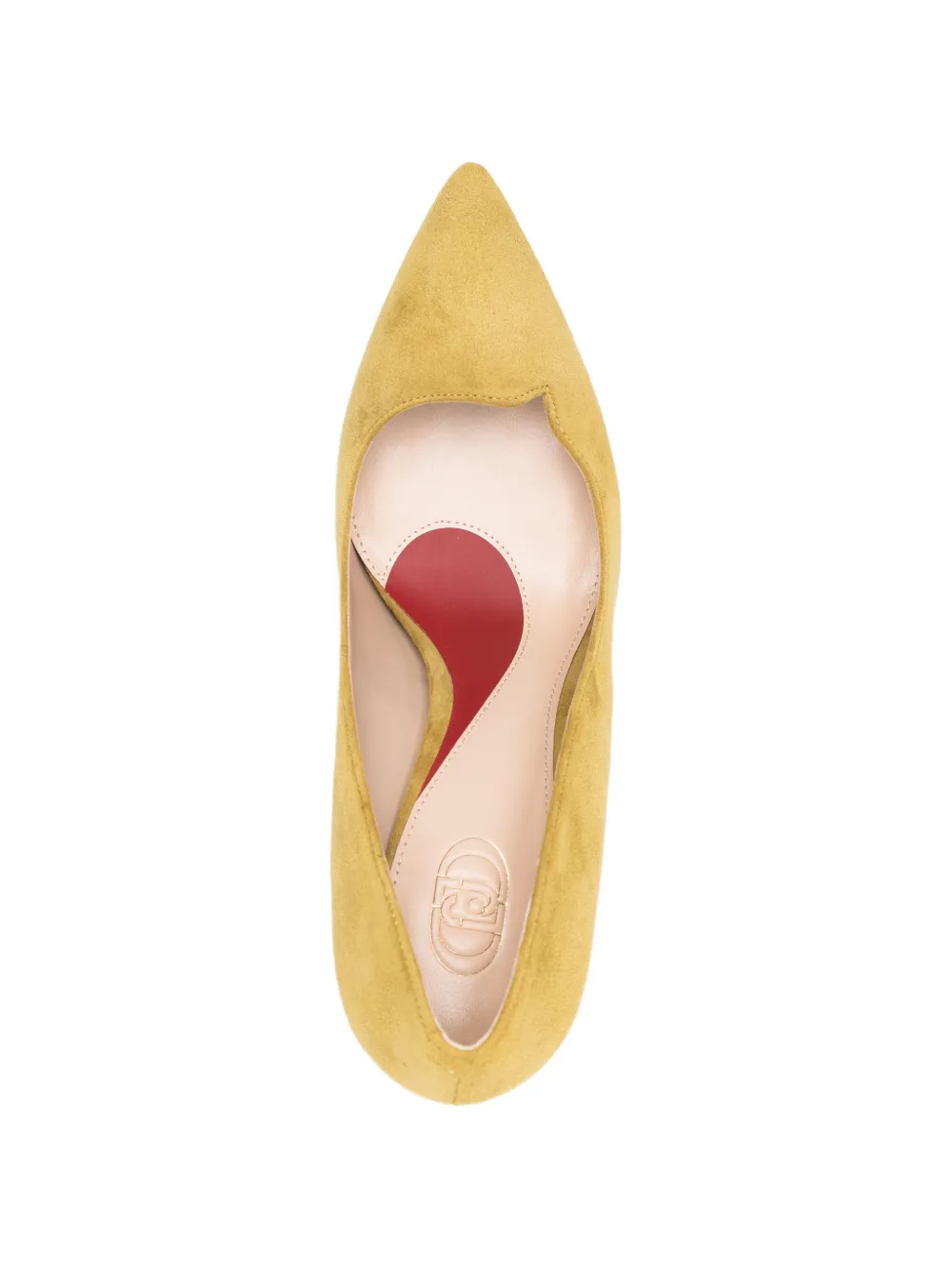 LIU JO Leren schoenen met puntige neus Geel