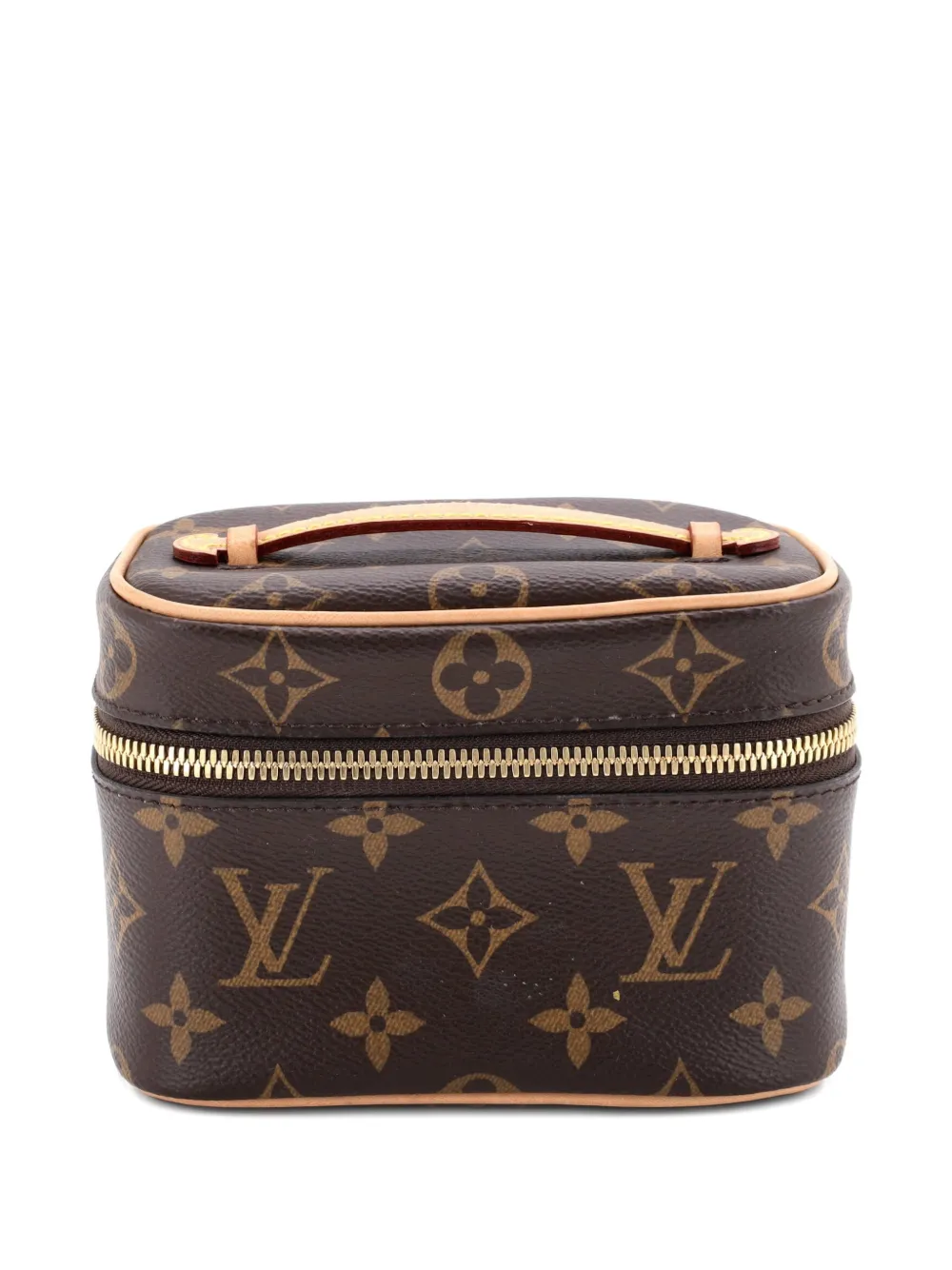 Louis Vuitton Pre-Owned Nice Vanity Case Monogram Canvas Nano pouch - Marrone
