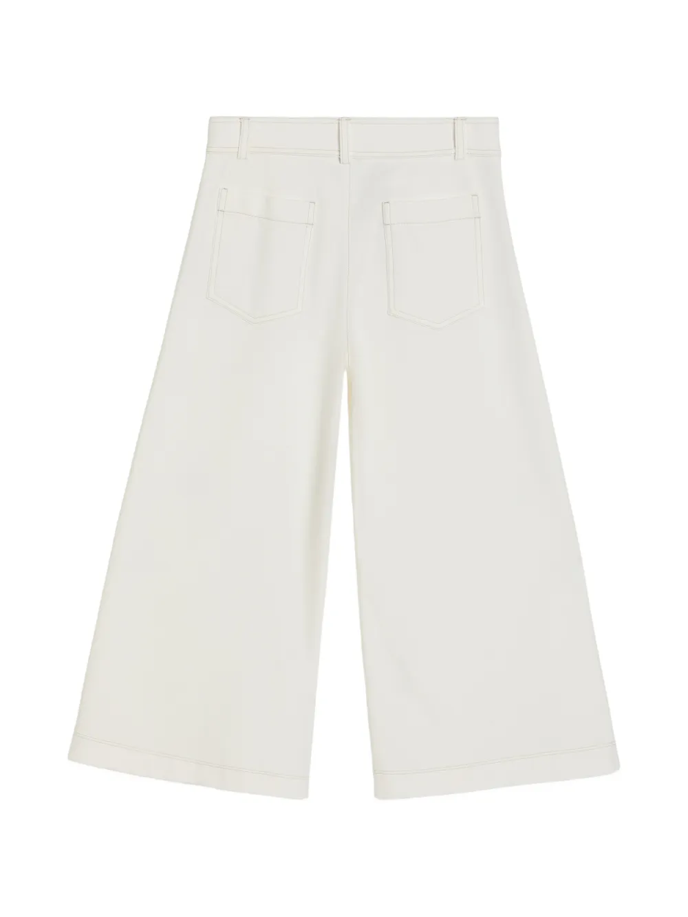 Brunello Cucinelli Kids Stretch broek Wit