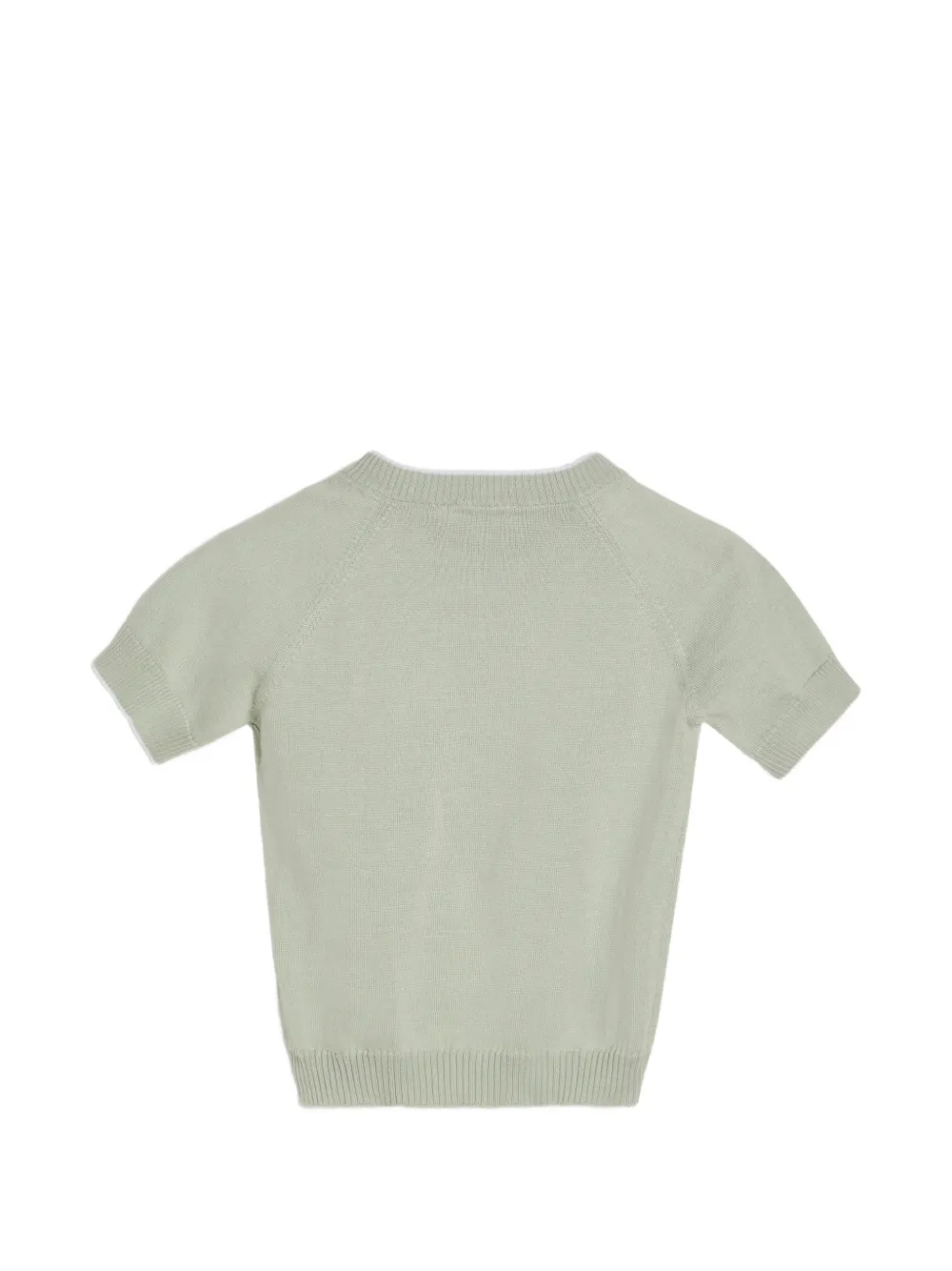 Brunello Cucinelli Kids Lichtgewicht katoenen Baby Bernie T-shirt Groen