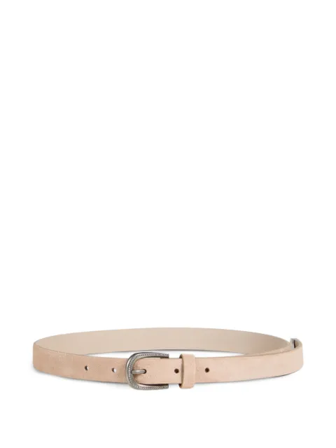 Brunello Cucinelli Kids suede buckle belt
