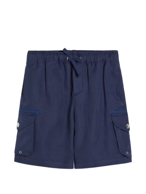 Brunello Cucinelli Kids shorts cargo con cordones en la pretina