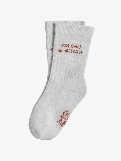 Brunello Cucinelli Kids chaussettes en maille intarsia