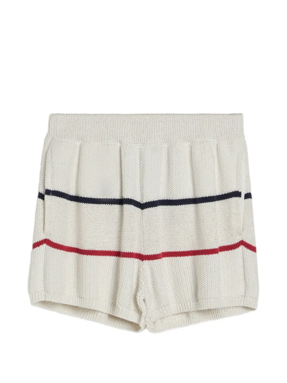Brunello Cucinelli Kids Shorts a righe - Toni neutri