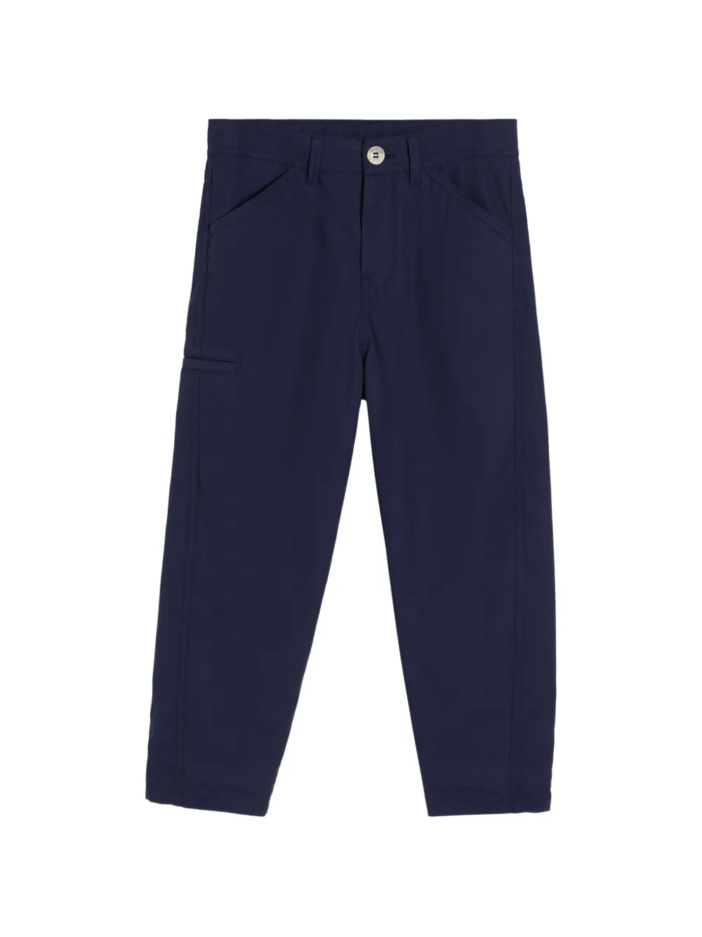 Brunello Cucinelli Kids Pantaloni Batavia ergonomici - Blu