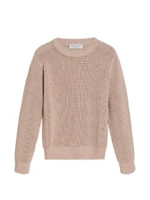Dolce & Gabbana Kids ケーブルニット セーター | パープル | FARFETCH JP