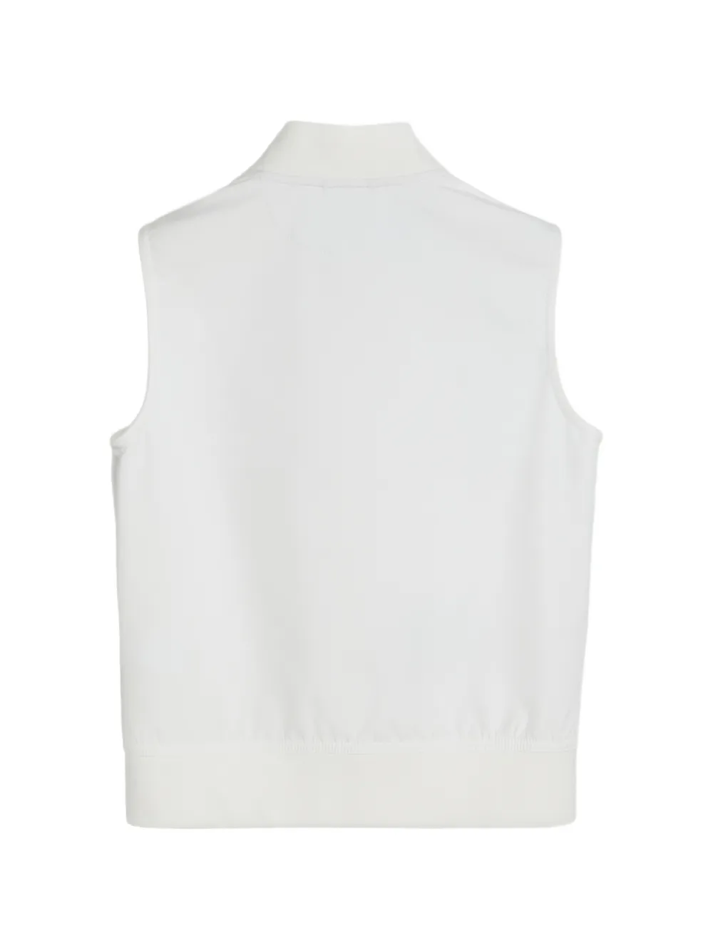 Brunello Cucinelli Kids Nylon top met logo Wit