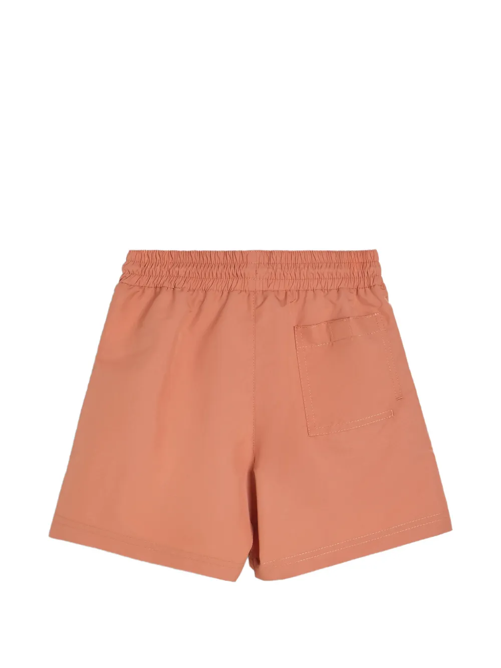 Brunello Cucinelli Kids Nylon zwembroek met logo Oranje
