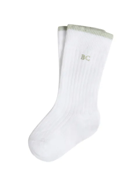 Brunello Cucinelli Kids cotton knit baby Bernie socks