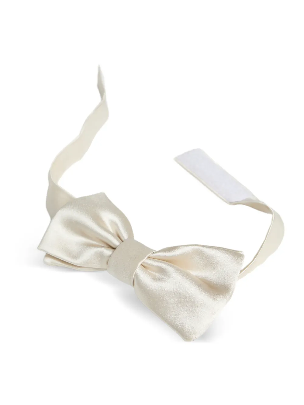 Silk And Cotton Satin Bow Tie