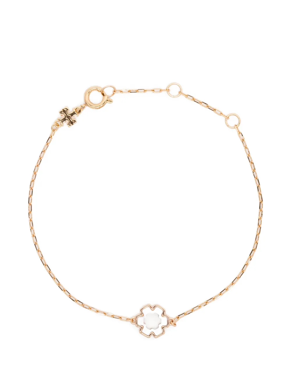 Tory Burch Forget Me Not Hex bracelet - Oro