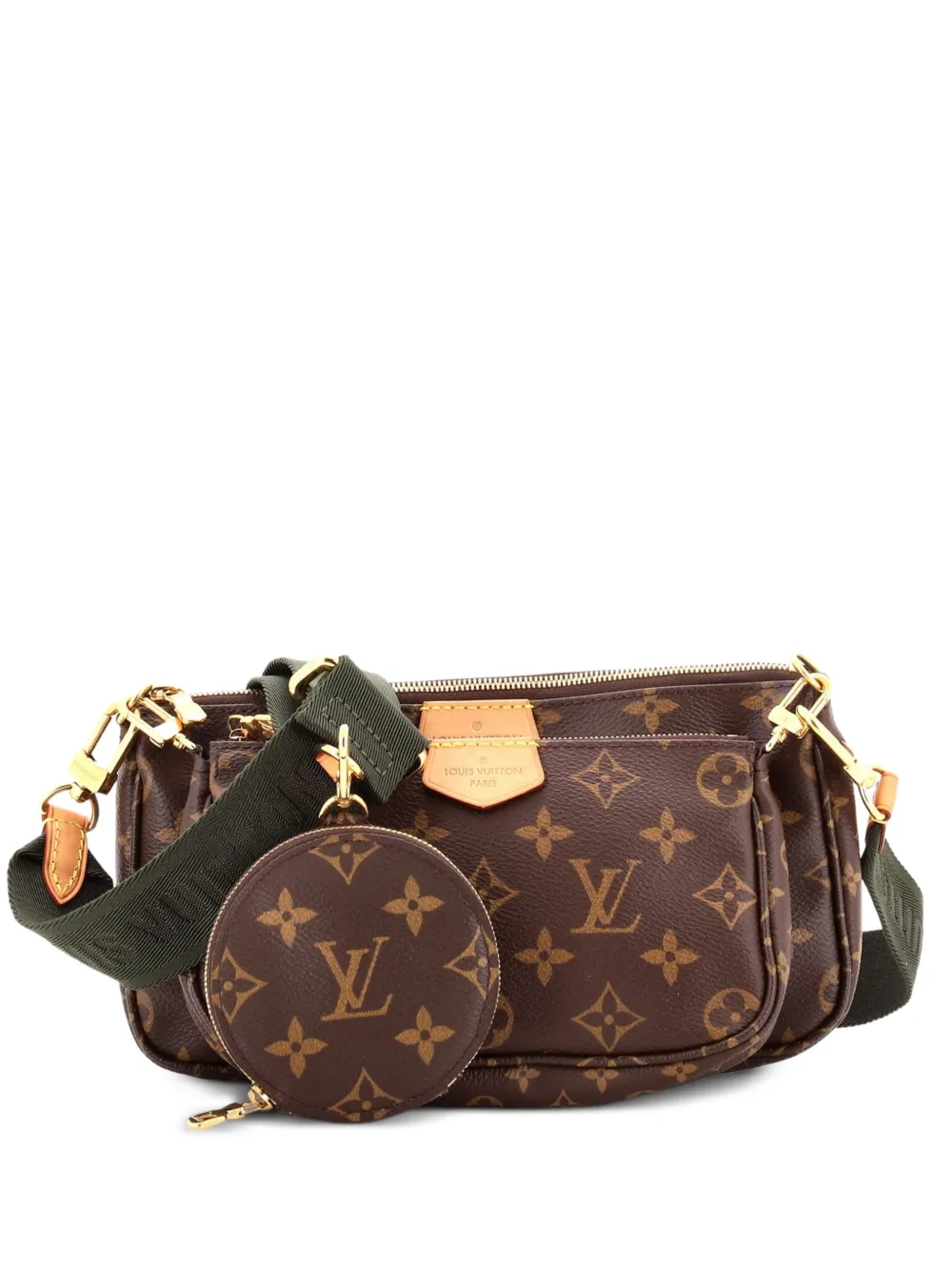 Louis Vuitton Pre-Owned Multi Pochette Accessoires Monogram Canvas crossbody bag - Marrone