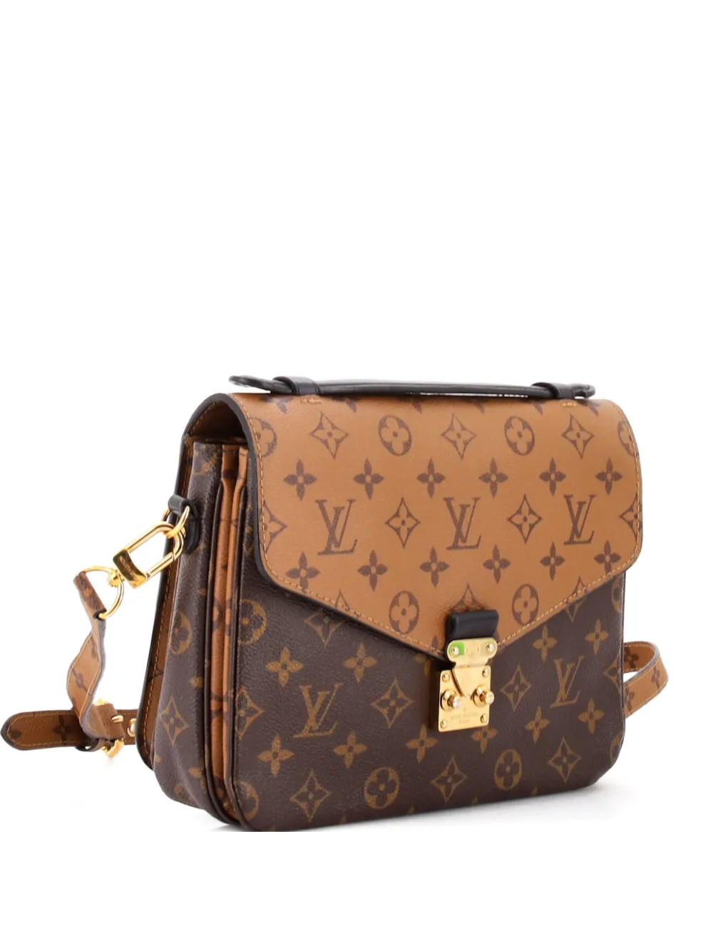 Louis Vuitton Pre-Owned Pochette Metis Reverse Monogram Canvas crossbody bag - Marrone