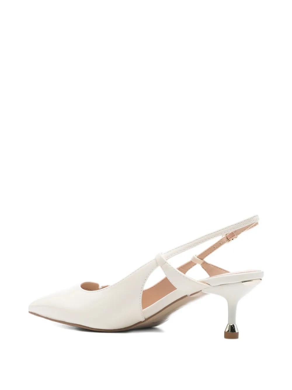 LIU JO Lakleren slingbacks pumps Beige