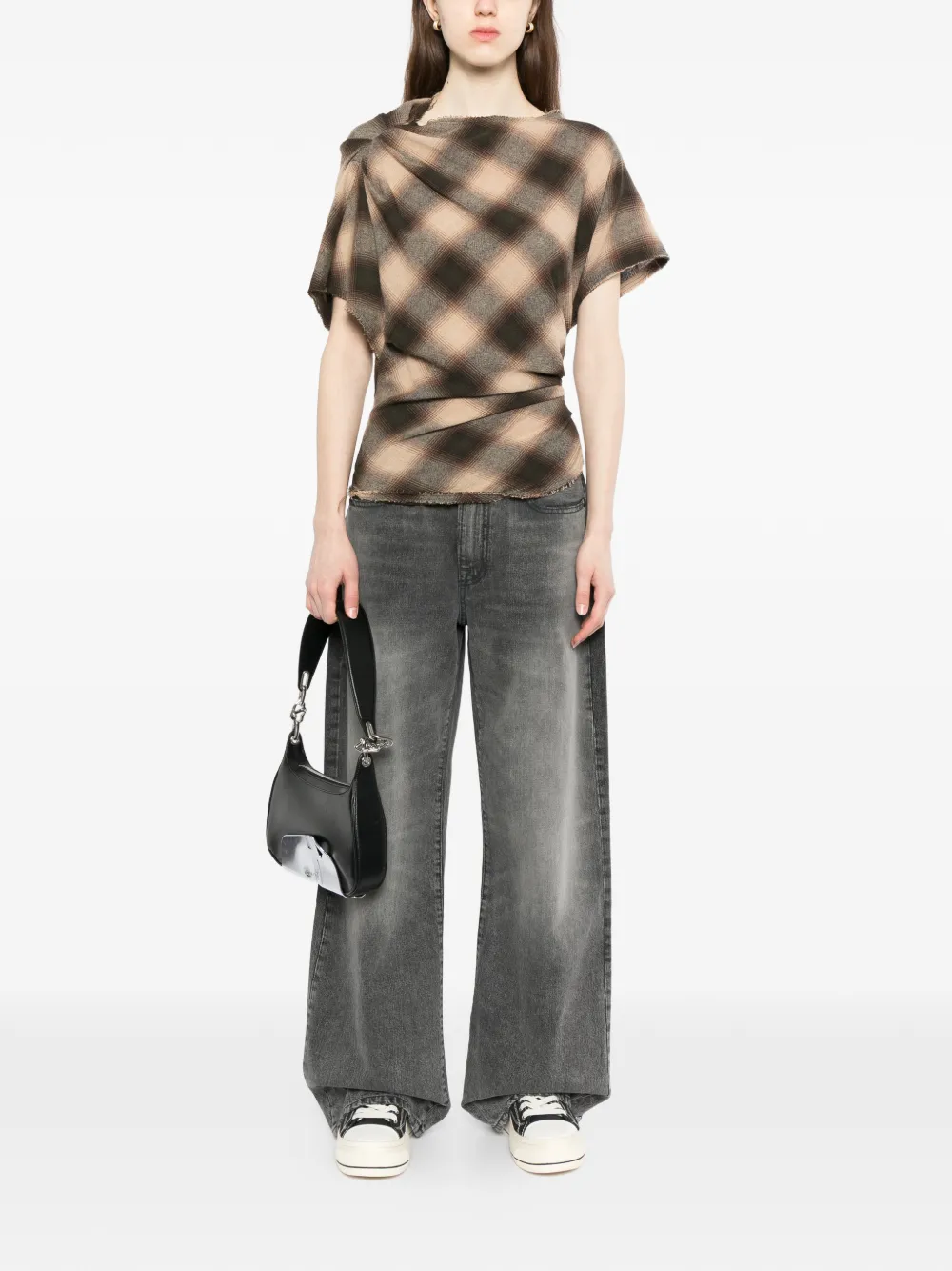R13 D'arcy jeans Grijs