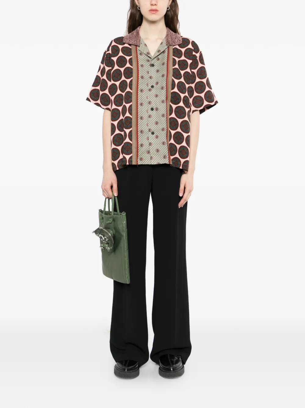 Printed Short-Sleeves Shirt